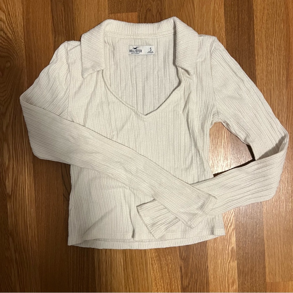 Long Sleeve Collared top